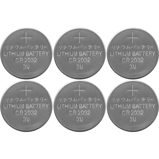 BATTERI 6-PACK CR2032