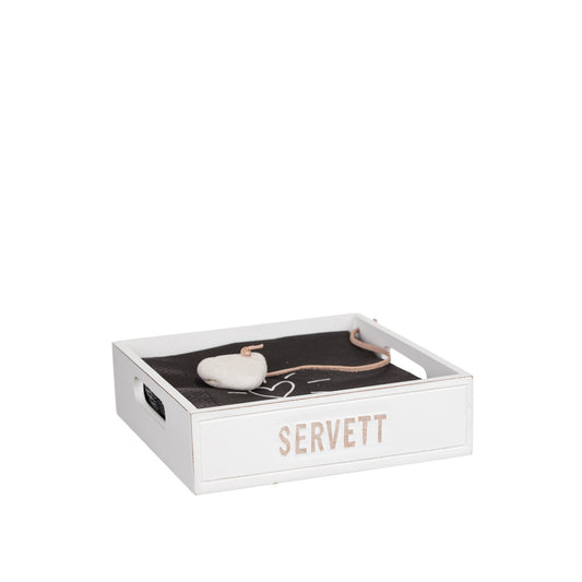 Servettställ med Sten