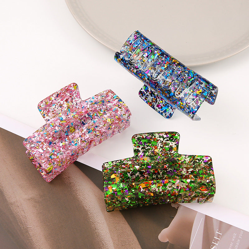 Hårklämma glitter
