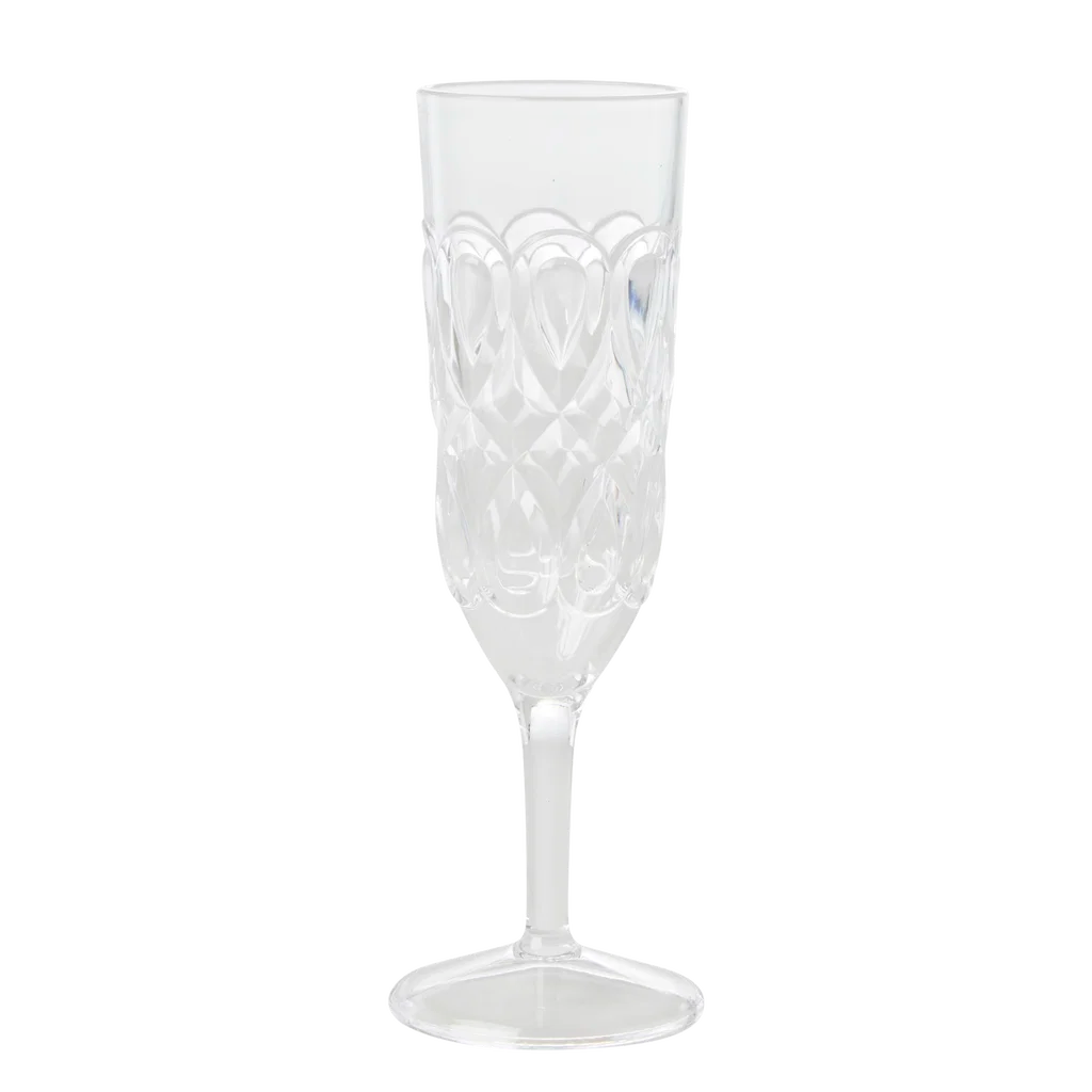 Champagneglas i akryl