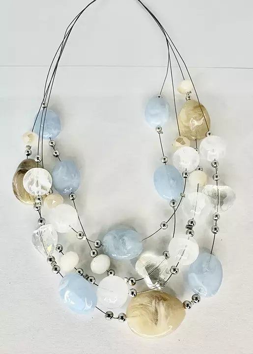 Halsband och örhänge sett