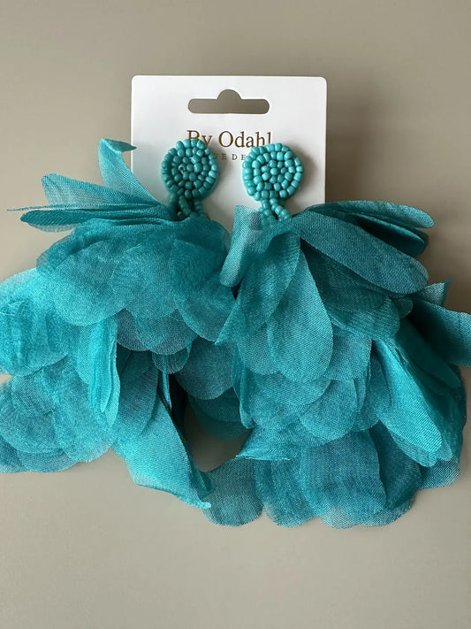 Örhängen - Boho fjäder