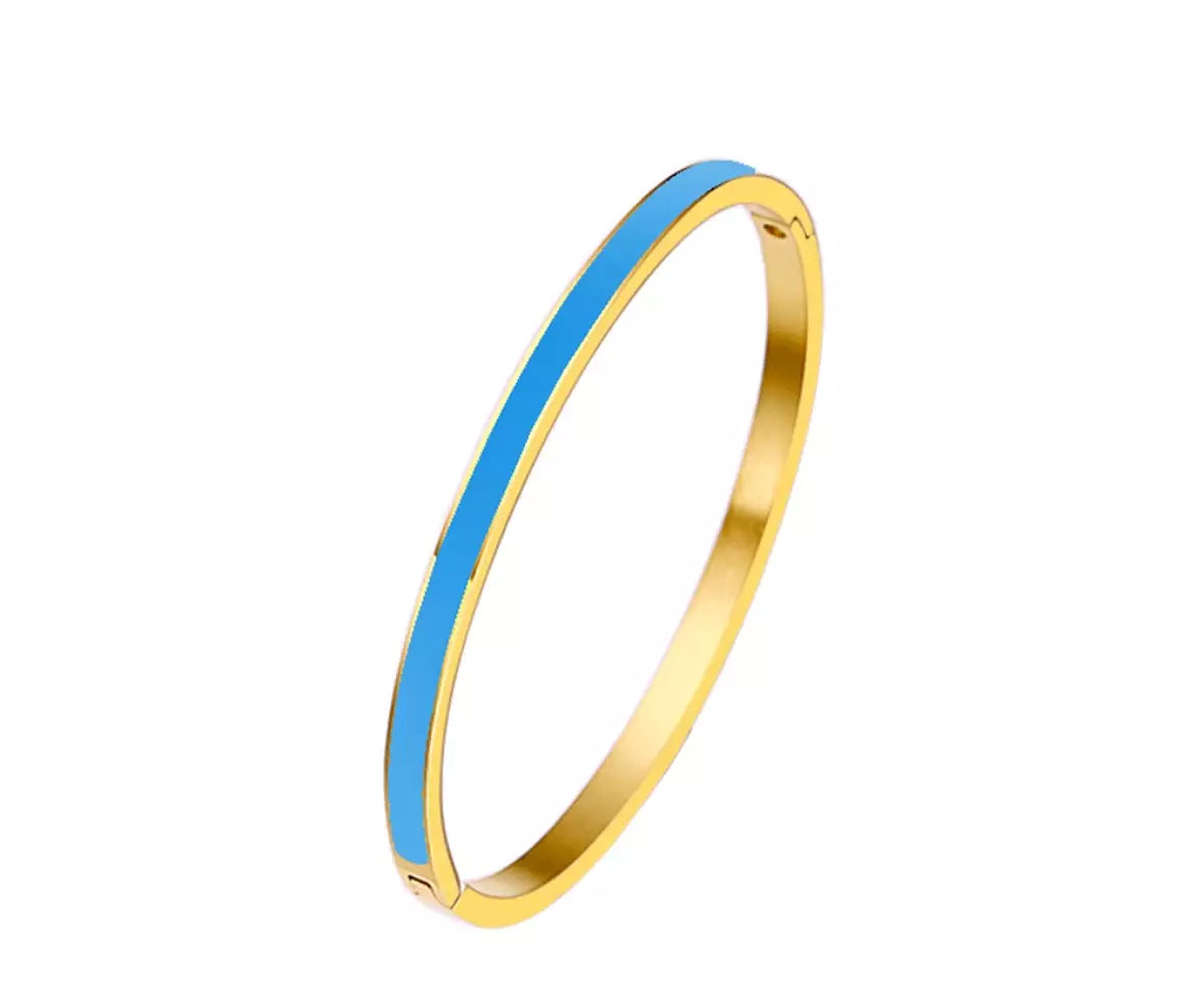 Armband i Guldfärgad stål