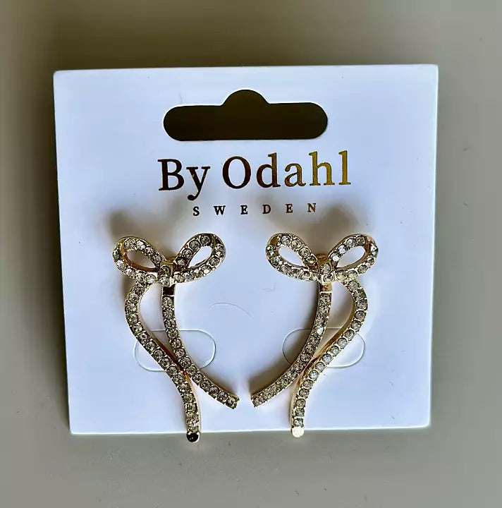 Rosettörhängen Strass