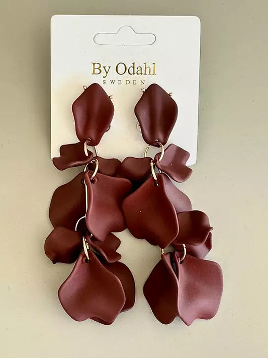 Örhängen - Löv version 3