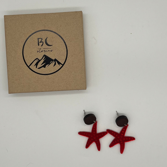 Havsinspirerade Örhängen - Sjöstärna