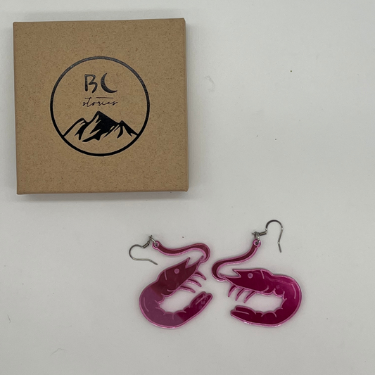 Havsinspirerade Örhängen - Räka