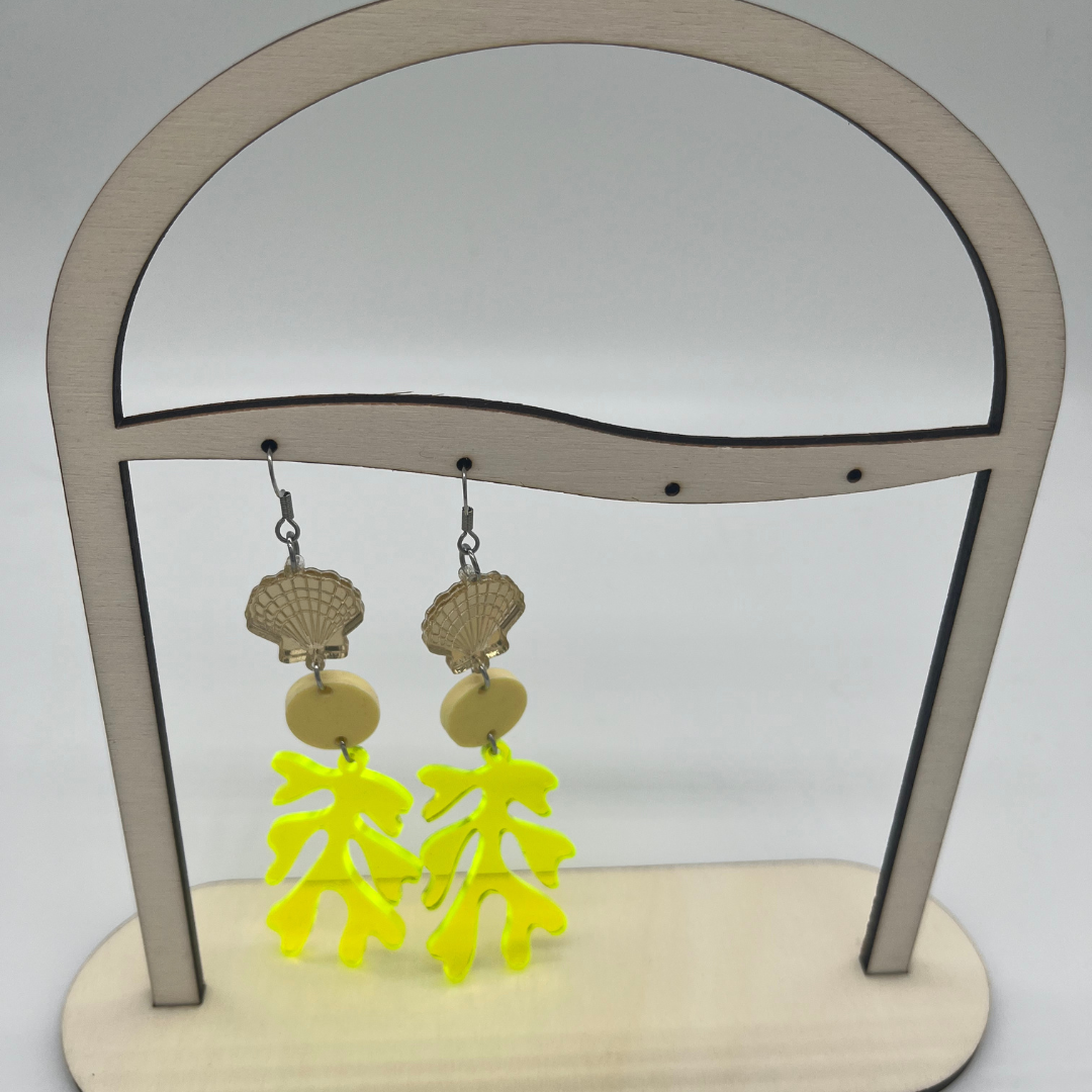 Havsinspirerade örhängen