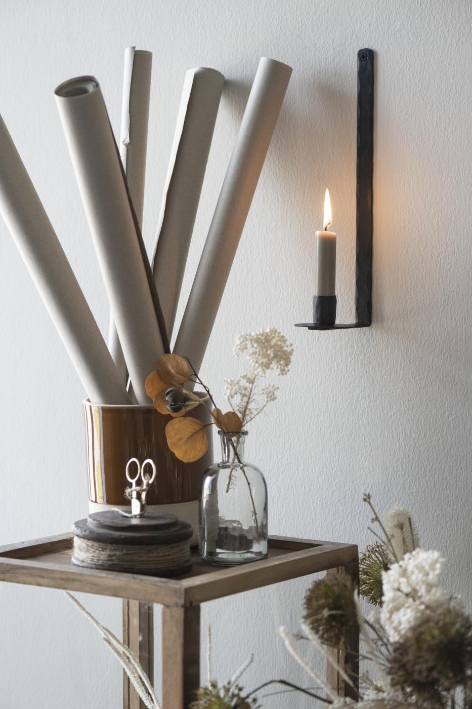 Vägg ljusstake