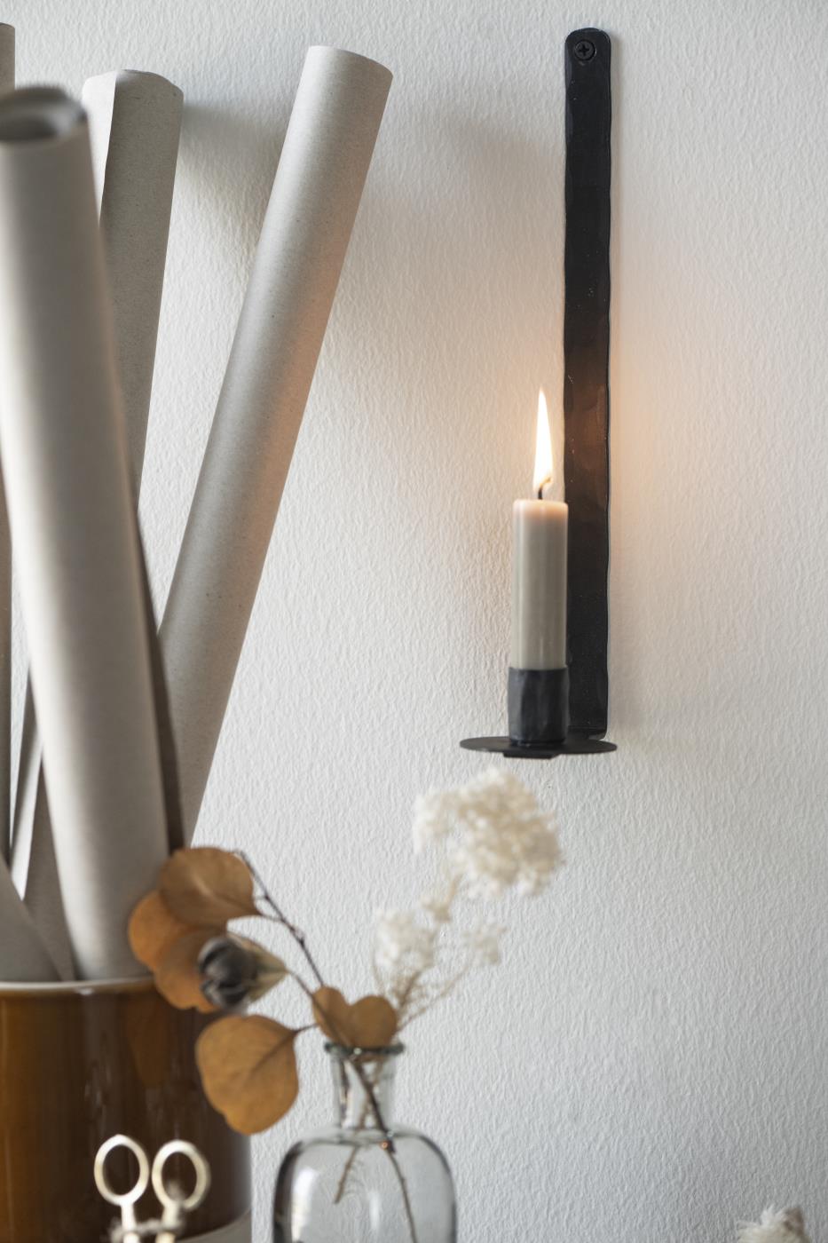 Vägg ljusstake
