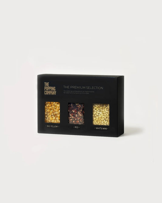 Popcornset Mini Red Big Yellow i presentförpackning