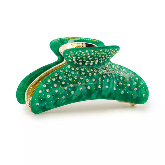 Hårklämma - Smaragd