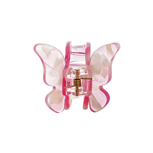 Hårklämma - Fjäril liten