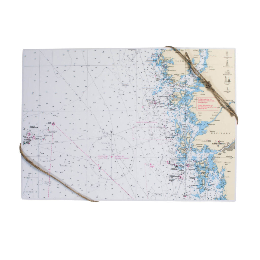 Merikarttatabletti Bohuslän 4 kpl