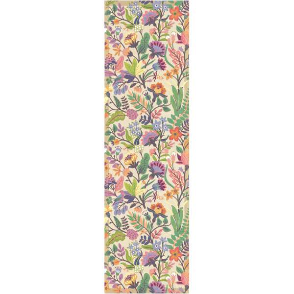 Ekelund Colourful löpare 35×80 cm med färgstarkt mönster i ekologisk bomull – perfekt för en livfull och hållbar dukning.