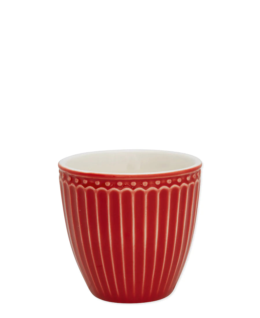 Espresso / gløgg krus - Alice red - Greengate