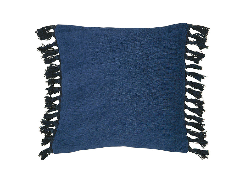 Greengate - Tyynynpäällinen - Velvet Tyyny laivastonsininen hapsuilla