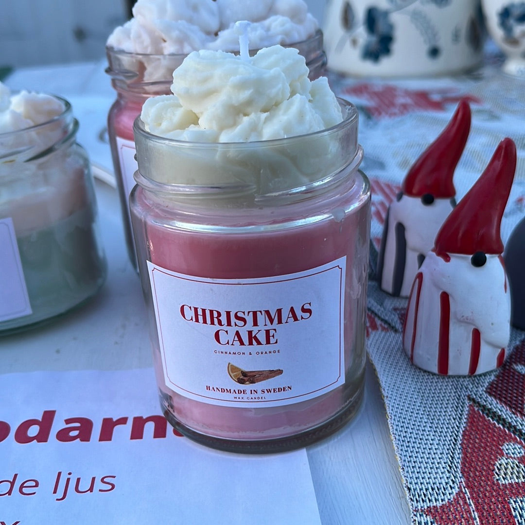 Tuoksukynttilä - joulukakku