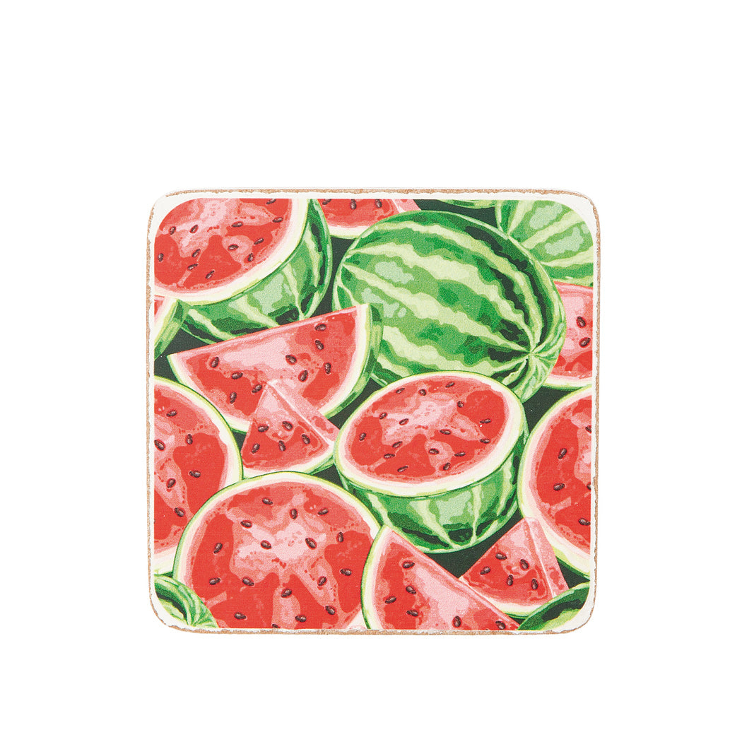 Glasunderlägg “Sommar” – 6-pack i presentförpackning