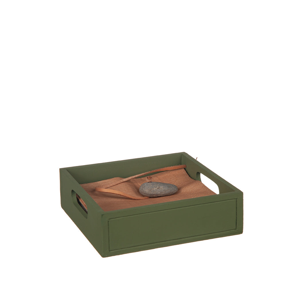 Servietstativ med sten