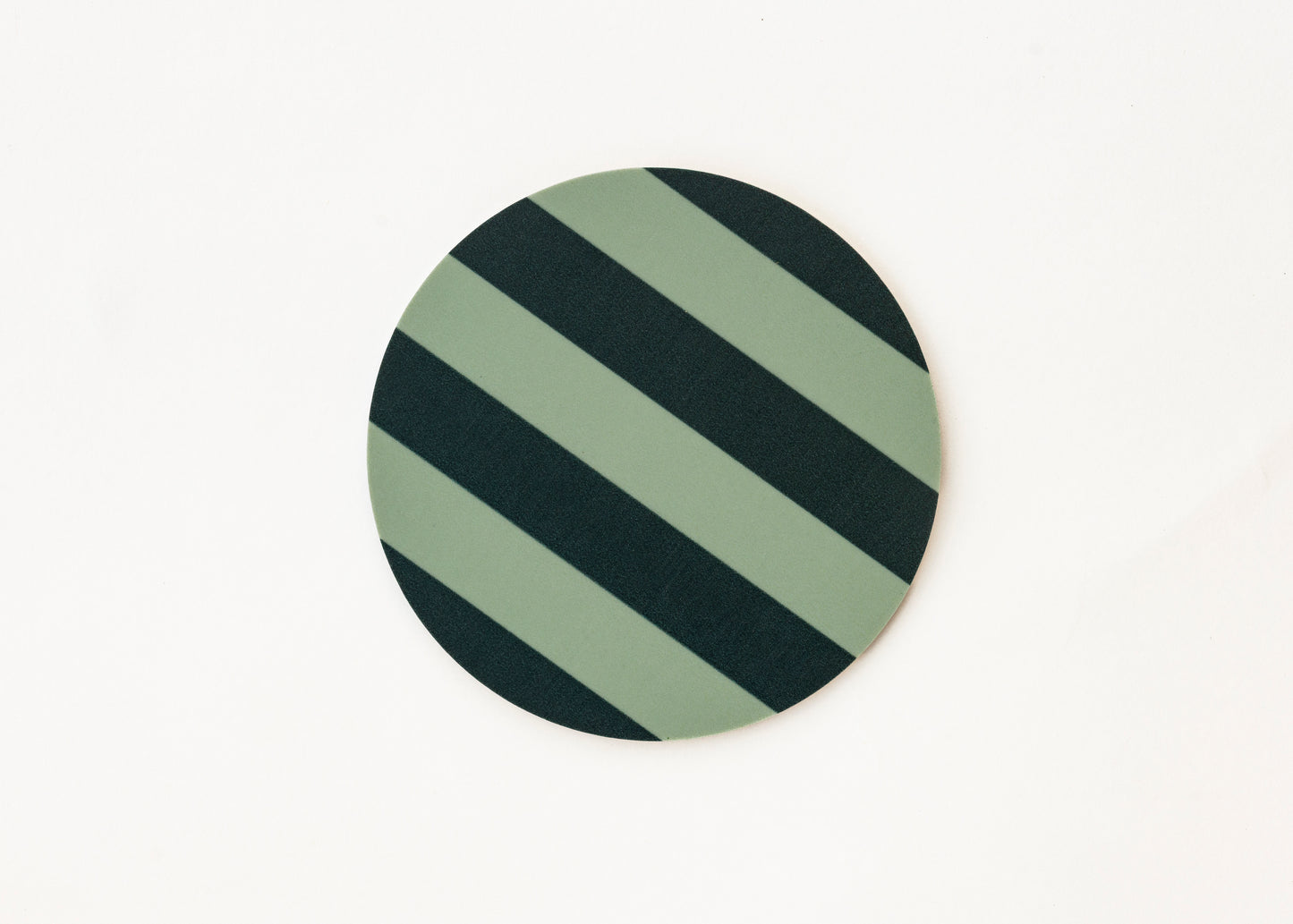 Glasunderlägg Forest Stripe grön randig design