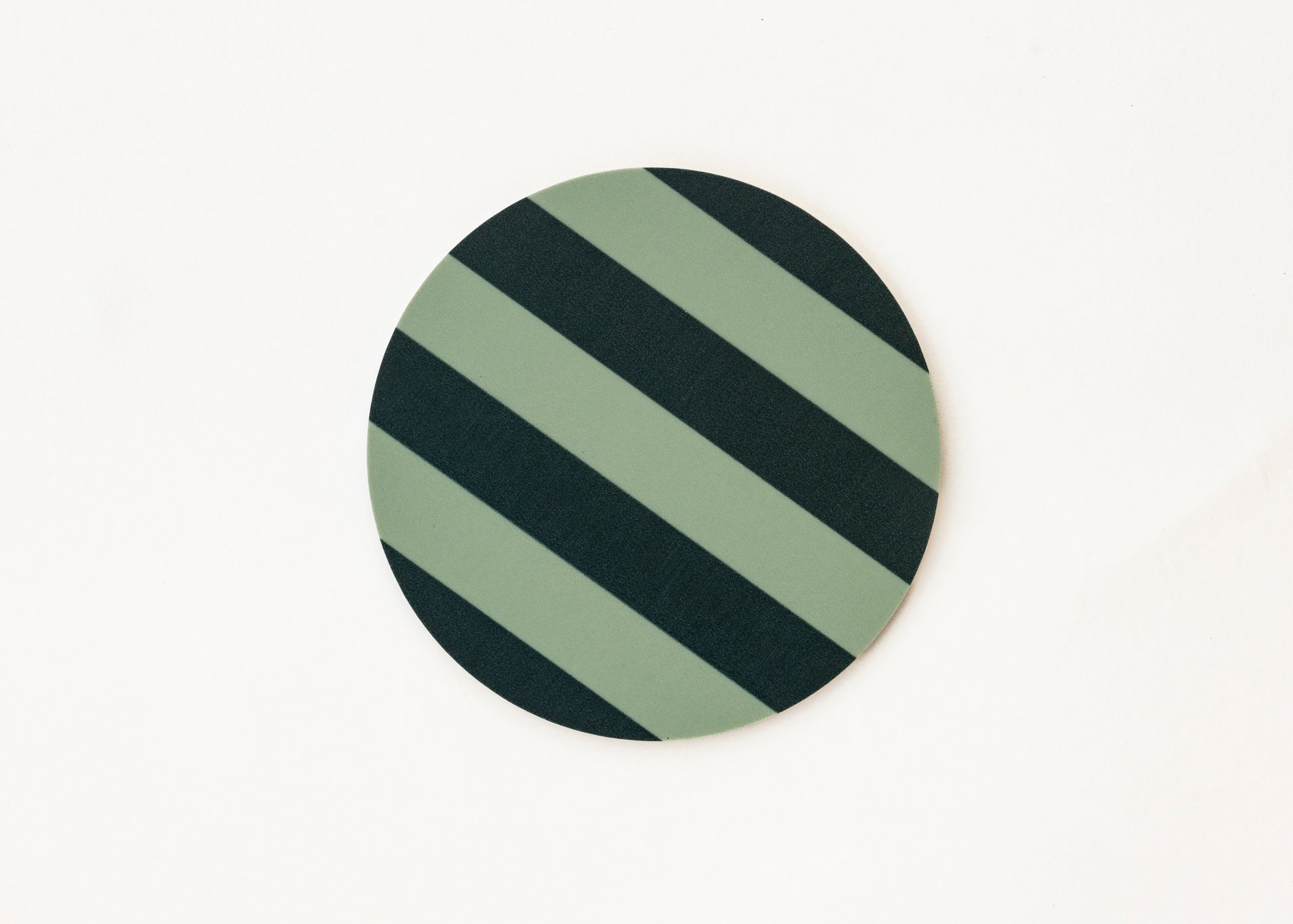 Glasunderlägg Forest Stripe grön randig design