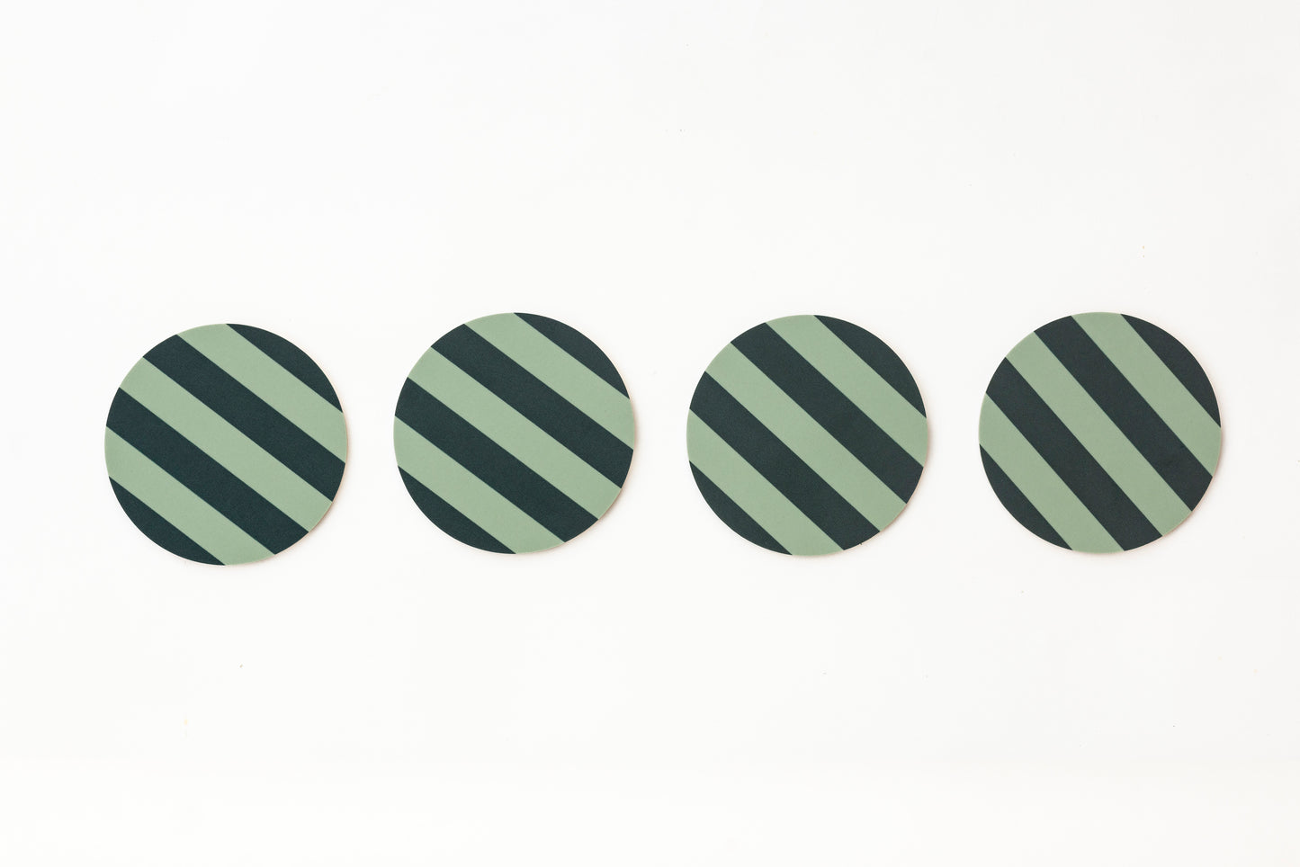 Glasunderlägg – Forest Stripe