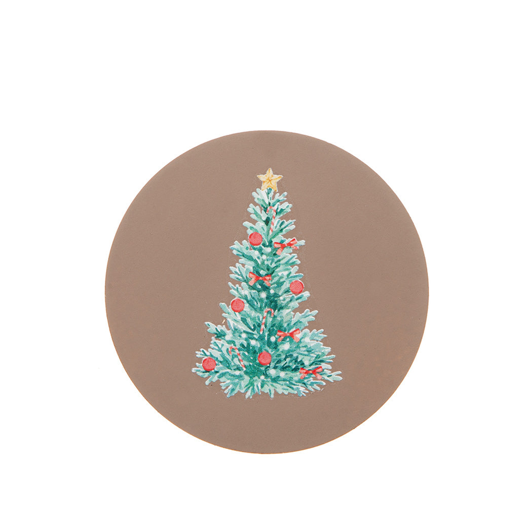 Glasunderlägg - Jul