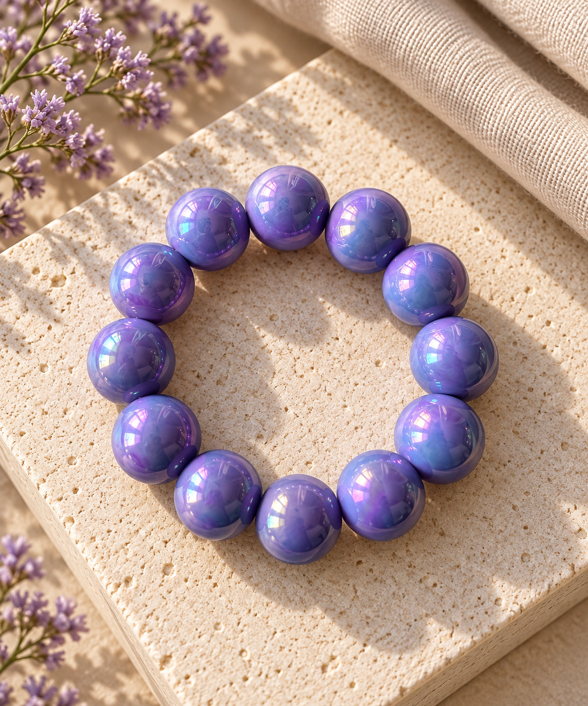 Armband – Stora pärlor