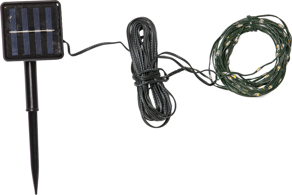Solcellsslinga 100 LED – varmvit