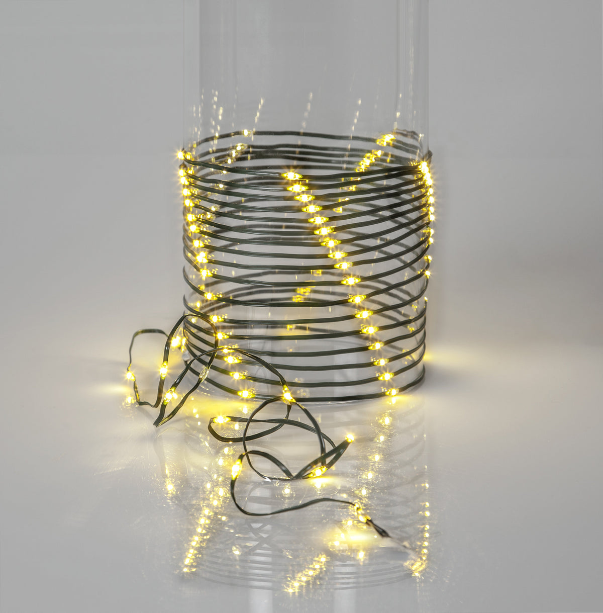 Solcellsslinga 100 LED – varmvit