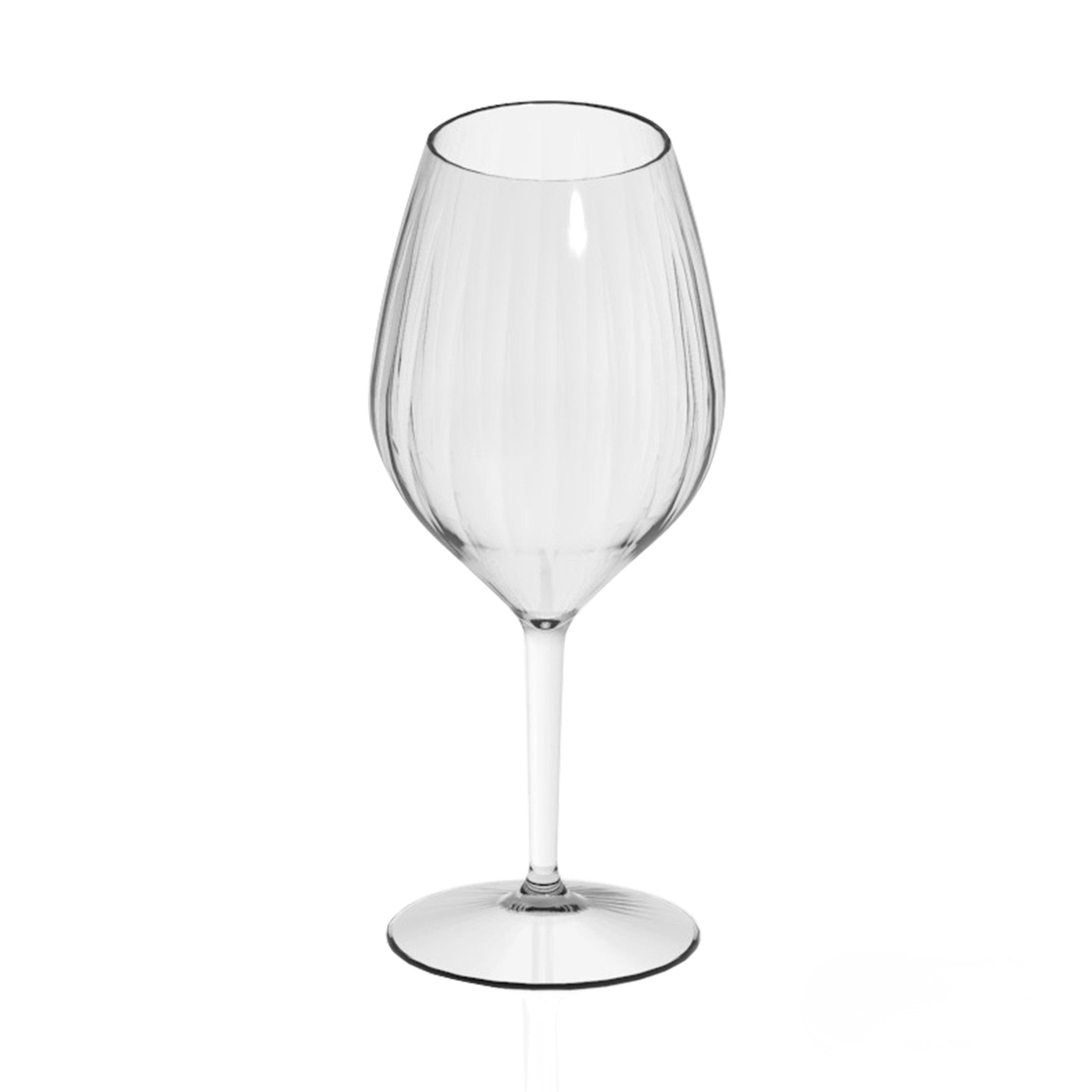 Transparent vinglas i Tritan med elegant kupa och hög fot från serien Venezia, rymmer 51 cl.