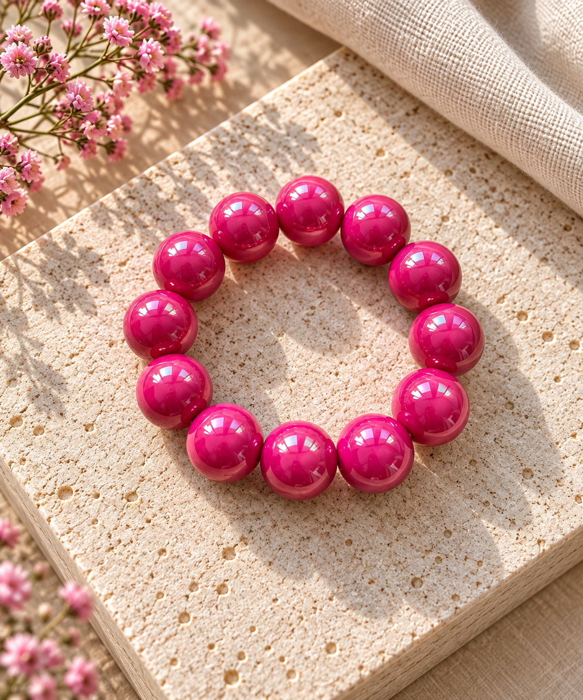 Armband – Stora pärlor