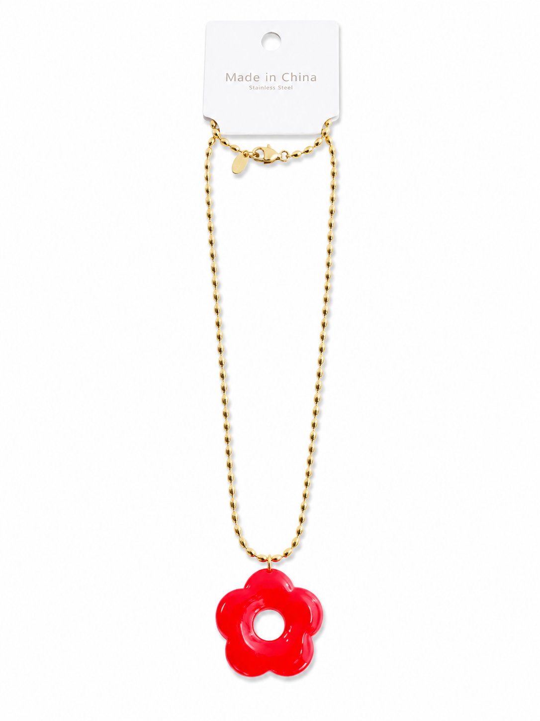 Halsband - Blommor