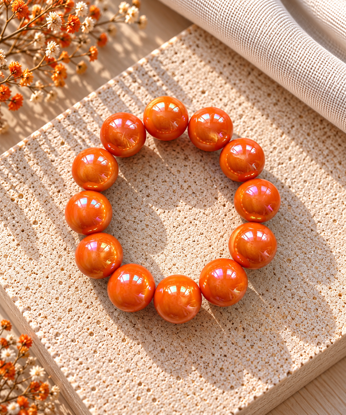 Armband – Stora pärlor