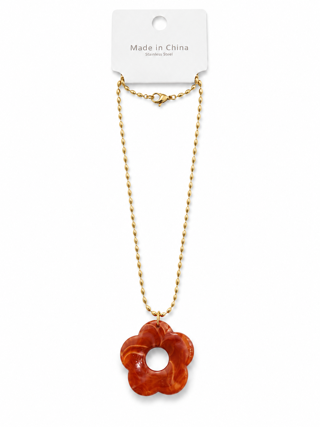 Halsband - Blommor