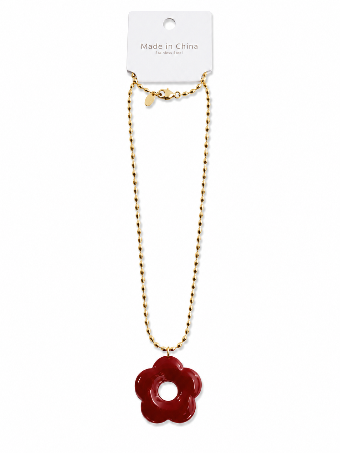 Halsband - Blommor