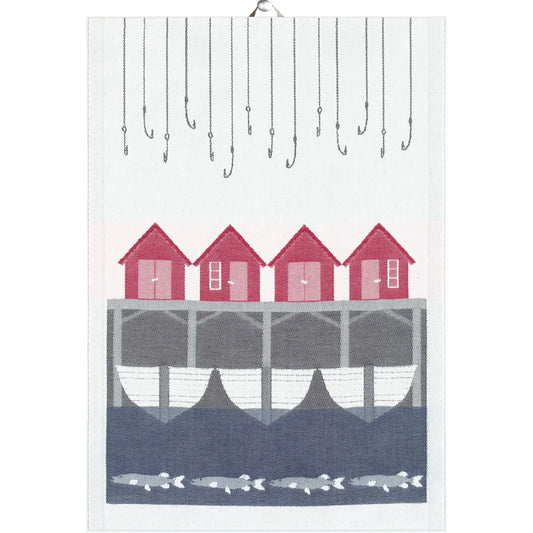 Ekelund Handduk Fiskeläge 35x50 – Maritim Ekologisk Design
