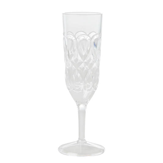 Champagneglas i akryl