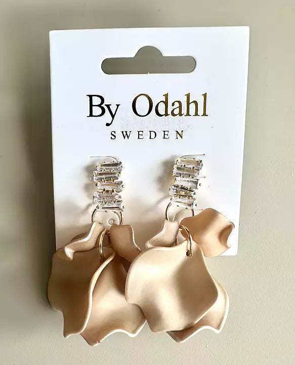 Små Lövörhängen Kristall