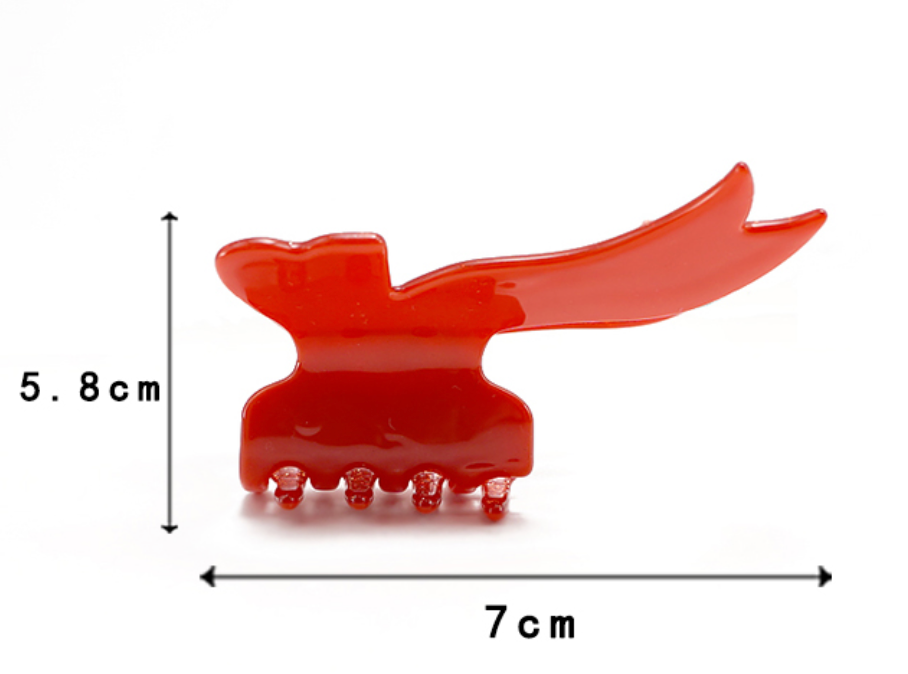 Hårklämma - Rosett